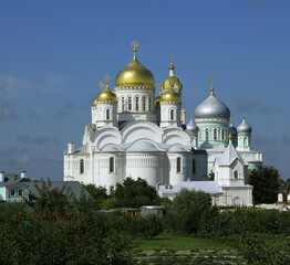 Svyato-Troitskiy Serafimo-Diveevskiy women's monastery. Russia,
Nizhny Novgorod region, the village of Diveevo.
