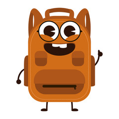 Sticker - school bag equipment kawaii comic character