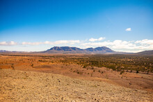 Desert Landscape In Flinders Ranges