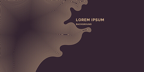 Poster - Modern backgrounds with abstract elements and dynamic shapes. Compositions of color lines. Vector illustration.