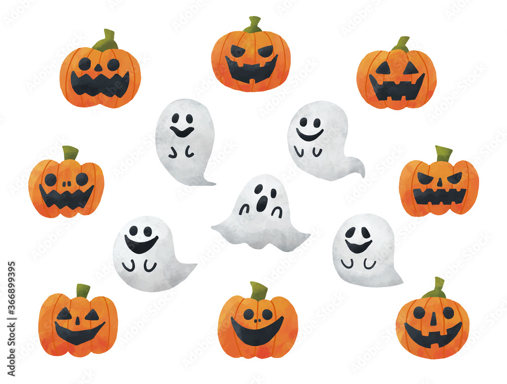 さま専用（原画）ジャック・オー・ランタンの家#2【A5／水彩／#2663 waco ＊ neco on X: 