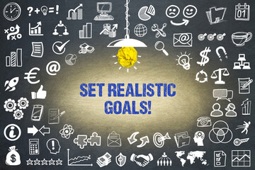 Poster - Set realistic Goals!