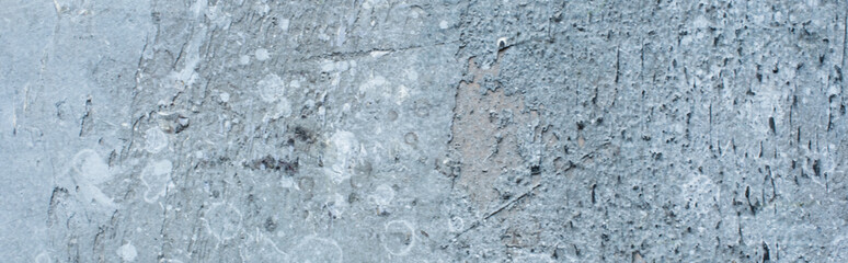 Wall Mural - rough abstract grey concrete background texture, panoramic shot