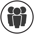 © Marinko - People icon vector isolated on white background. People icon for web site, app and ui. Creative business concept, people icon vector illustration
