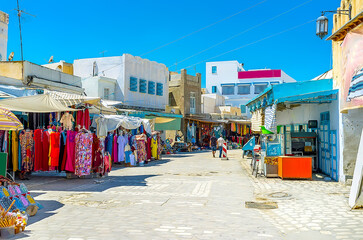 Wall Mural - The old city market (souk), Kairouan, Tunisia