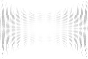 Poster - Background grey and white halftone at modern bright art. Blurred pattern raster effect. Abstract creative graphic template. Business and Technology style.