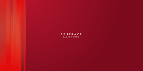 Abstract red square shape with futuristic corporate concept background