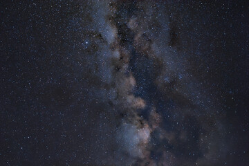 Poster - countless stars of milky way
