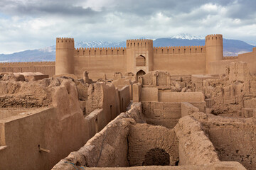 Wall Mural - Remains of Rayen Castle in Iran