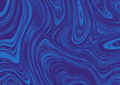 Abstract blue vector background motion hypnotic psychedelic design, zine texture.