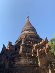 Canvas Print - Temple à Bagan, Myanmar