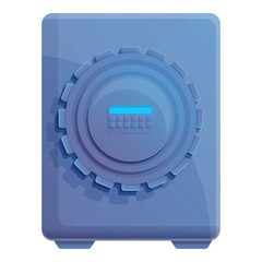 Poster - Storage documents safe icon. Cartoon of storage documents safe vector icon for web design isolated on white background