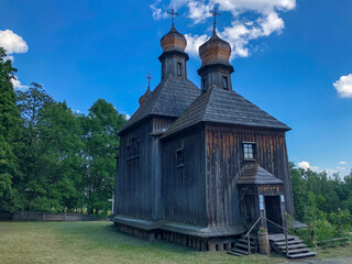 wooden orthodox church