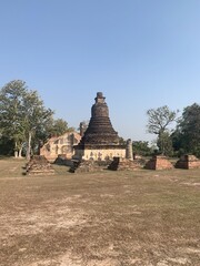 Sticker - Temple du parc historique de Sukhothaï, Thaïlande	