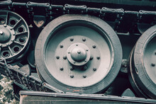 Wheels And Tracks Of An Old Tank
