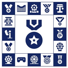 Poster - games icon set