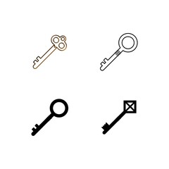 Poster - Key icon