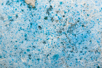 Wall Mural - Light blue stone background with microcracks and fine texture.