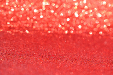 Wall Mural - red glitter abstract background
