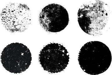Grunge post Stamps Collection, . Banners, Insignias , Logos, Icons, Labels and Badges Set . vector distress textures.blank shapes.