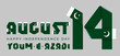 © vinap - August 14, Pakistan Independence Day congratulatory design with Pakistani flag elements.