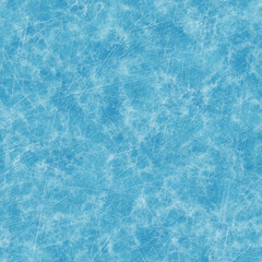  Scratched ice. Seamless background. Blue ice texture.