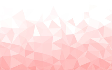 Wall Mural - Rose polygonal mosaic background, Vector illustration, Used for presentation, information, technology, website, poster, business, work.