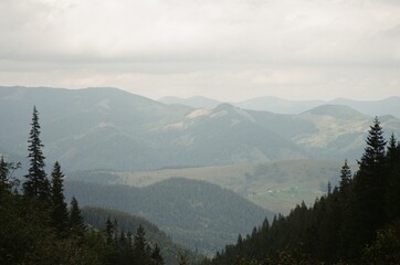  mountains in the morning