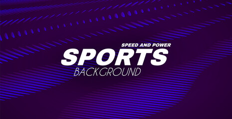 Wall Mural - abstract sport background with motion elements. light dynamic effect.