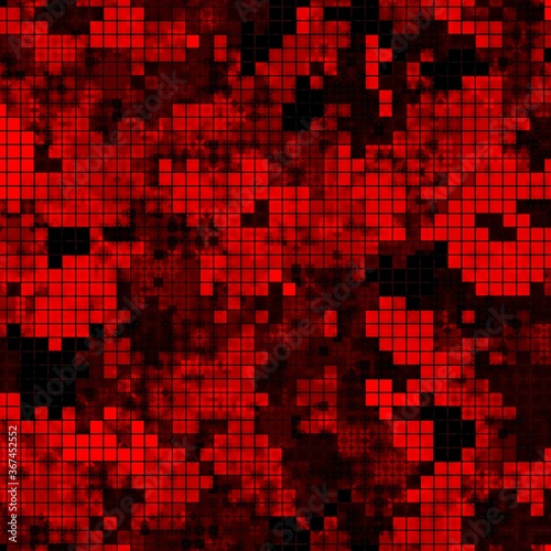 Tapeta czerwona  wzor-kamuflazu-wojskowego-styl-miejskiego-cyfrowego-piksela