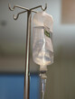 © pakn - Set IV saline bottle solution Fluid filled in pediatric patient hand in the hospital
