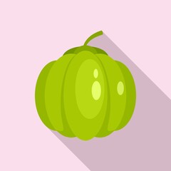 Poster - Guava icon. Flat illustration of guava vector icon for web design