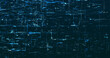 © Yuriy - Abstract digital network data background, 3D rendering illustration