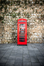 Old Red Telephone Box