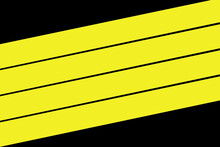Yellow Slanted Thick Diagonal Lines On Black Background