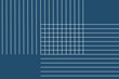 White perpendicular parallel grid line pattern on a navy blue background vector