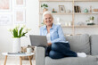 © Prostock-studio - Freelance Jobs For Seniors. Happy Elderly Lady Using Laptop Computer At Home
