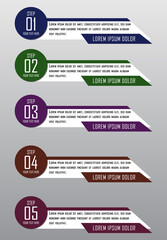 Poster - Vector Infographic design. Eps 10. Can be used for diagram, banner, number options, workflow layout, step up options or web design