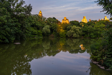 Poster - Boathouse in Central park
