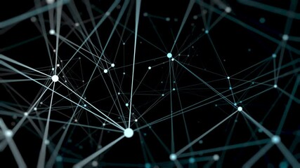 Wall Mural - abstract geometric lines background motion design
