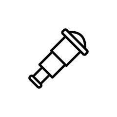 Poster - Binocular icon. Simple line, outline vector elements of pirate icons for ui and ux, website or mobile application