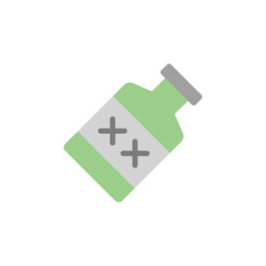 Poster - Drink, bottle icon. Simple color vector elements of pirate icons for ui and ux, website or mobile application