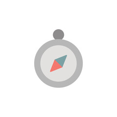 Poster - Compass icon. Simple color vector elements of pirate icons for ui and ux, website or mobile application