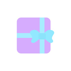 Poster - Gift, box, present icon. Simple color vector elements of present icons for ui and ux, website or mobile application