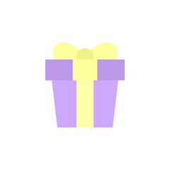 Poster - Gift, box, present icon. Simple color vector elements of present icons for ui and ux, website or mobile application
