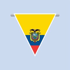 Poster - ecuador flag