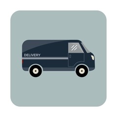 Poster - delivery van