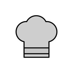 Poster - Cook, hat icon. Simple color with outline vector elements of public catering icons for ui and ux, website or mobile application