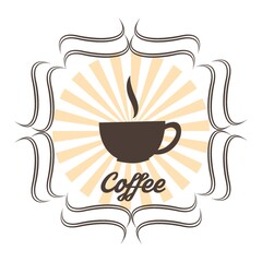 Sticker - coffee label