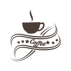 Sticker - coffee label